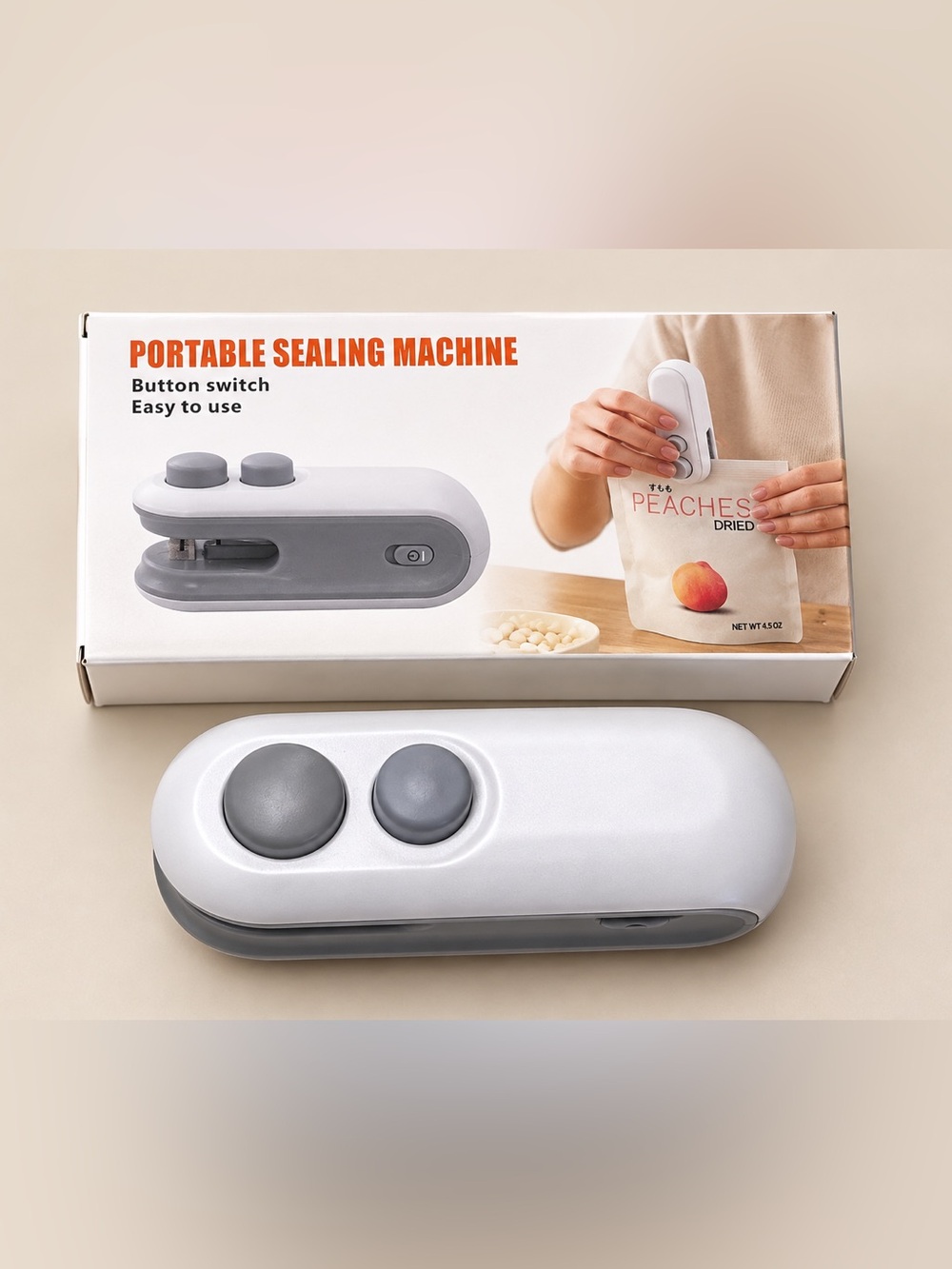 Mini Bag Sealer USB Rechargeable Portable Heat Sealer & Cutter